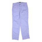 DICKIES Mens Regular Fit Workwear Jeans Lavender Denim W34 L32 Zip Closure