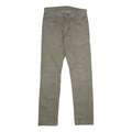LEVI'S 511 Slim Mens Jeans Green Slim Skinny Denim Light W29 L32 Zip Cotton