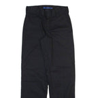 DICKIES Mens Trousers Black Regular Straight W28 L32
