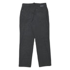 MAC Womens Regular Fit Black Cotton Blend Regular Leg Trousers W30 L29 Stretch