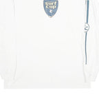 NIKE Mens White Surf Cup Graphic Long Sleeve Crew Neck T-Shirt M