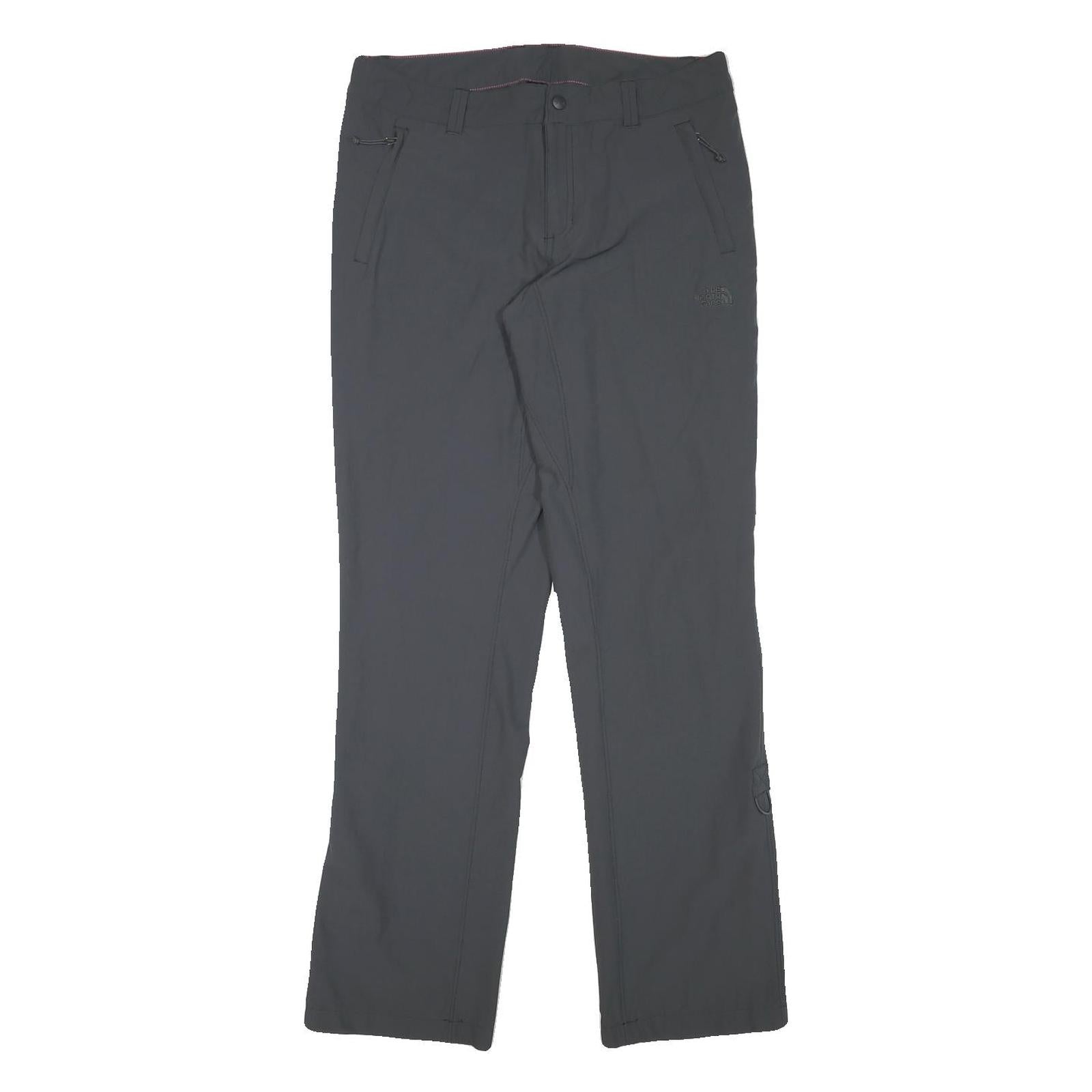 THE NORTH FACE Womens Polyester Blend Black Regular Fit Zip Closure Trousers W31