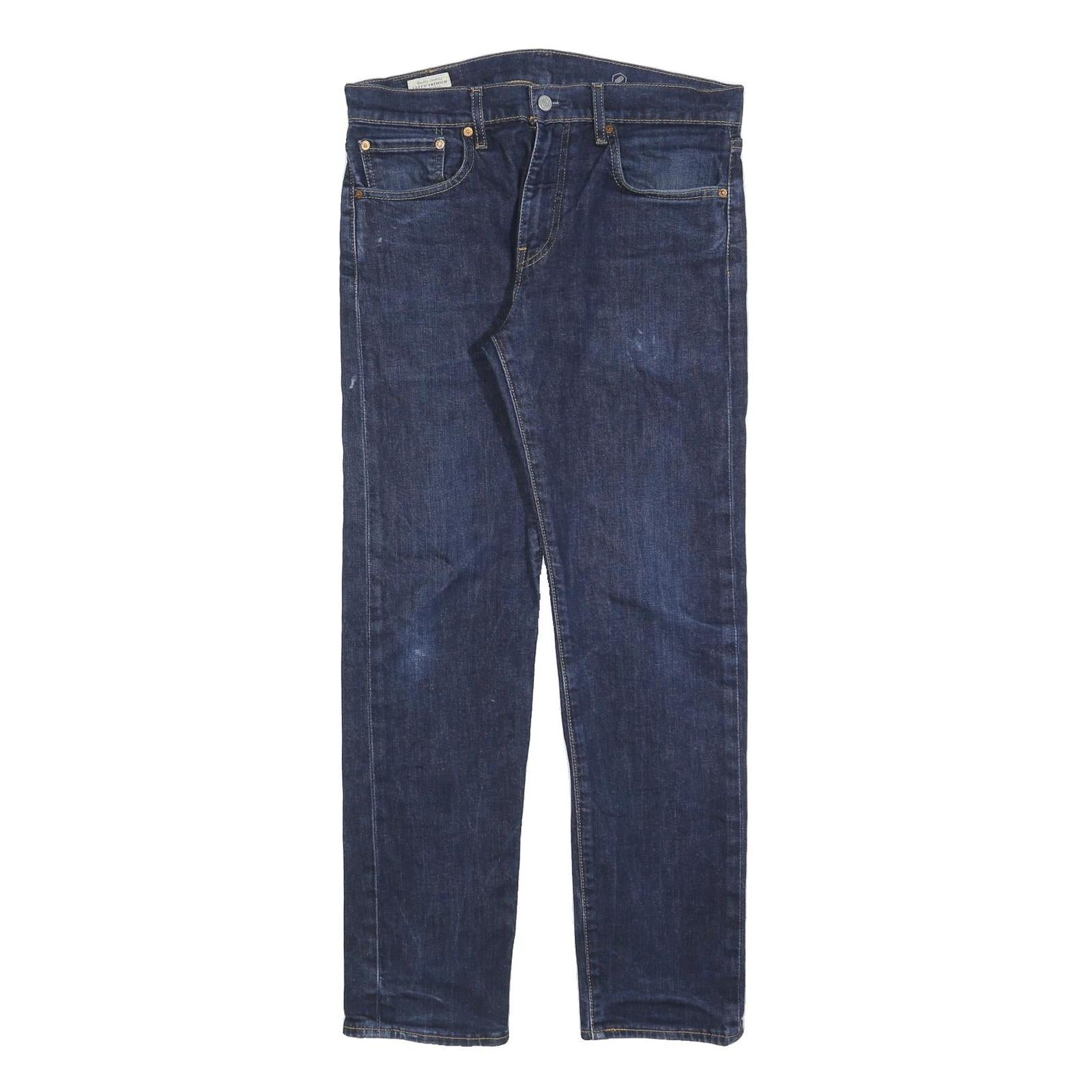 LEVI'S 502 BIG E Mens Jeans Blue Regular Straight Denim Rinse W32 L32 Vintage