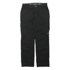 HELLY HANSEN Womens Black Regular Fit Cargo Trousers W30 L30 Workwear Practical