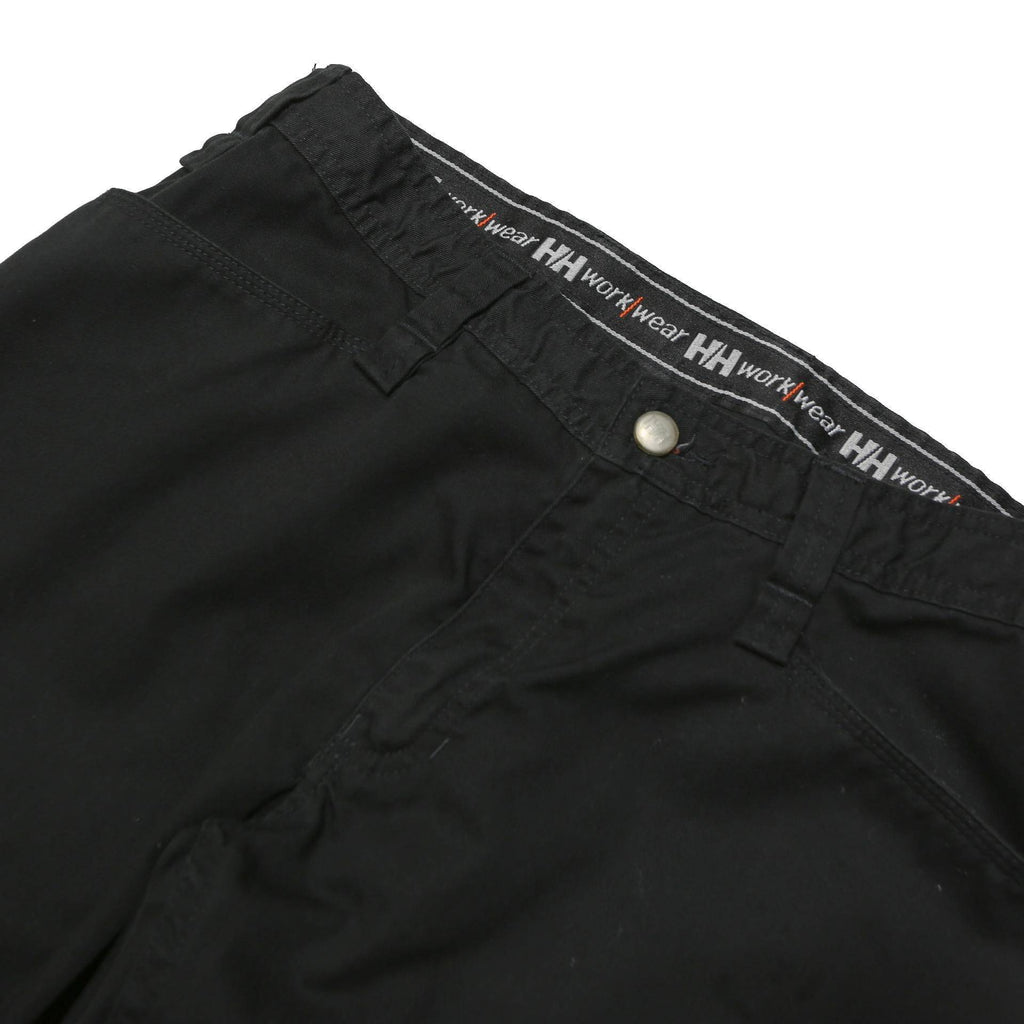 HELLY HANSEN Womens Black Regular Fit Cargo Trousers W30 L30 Workwear Practical