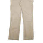 CARHARTT Mens Jeans Beige Regular Straight Cotton Blend W31 L32 Durable Workwear