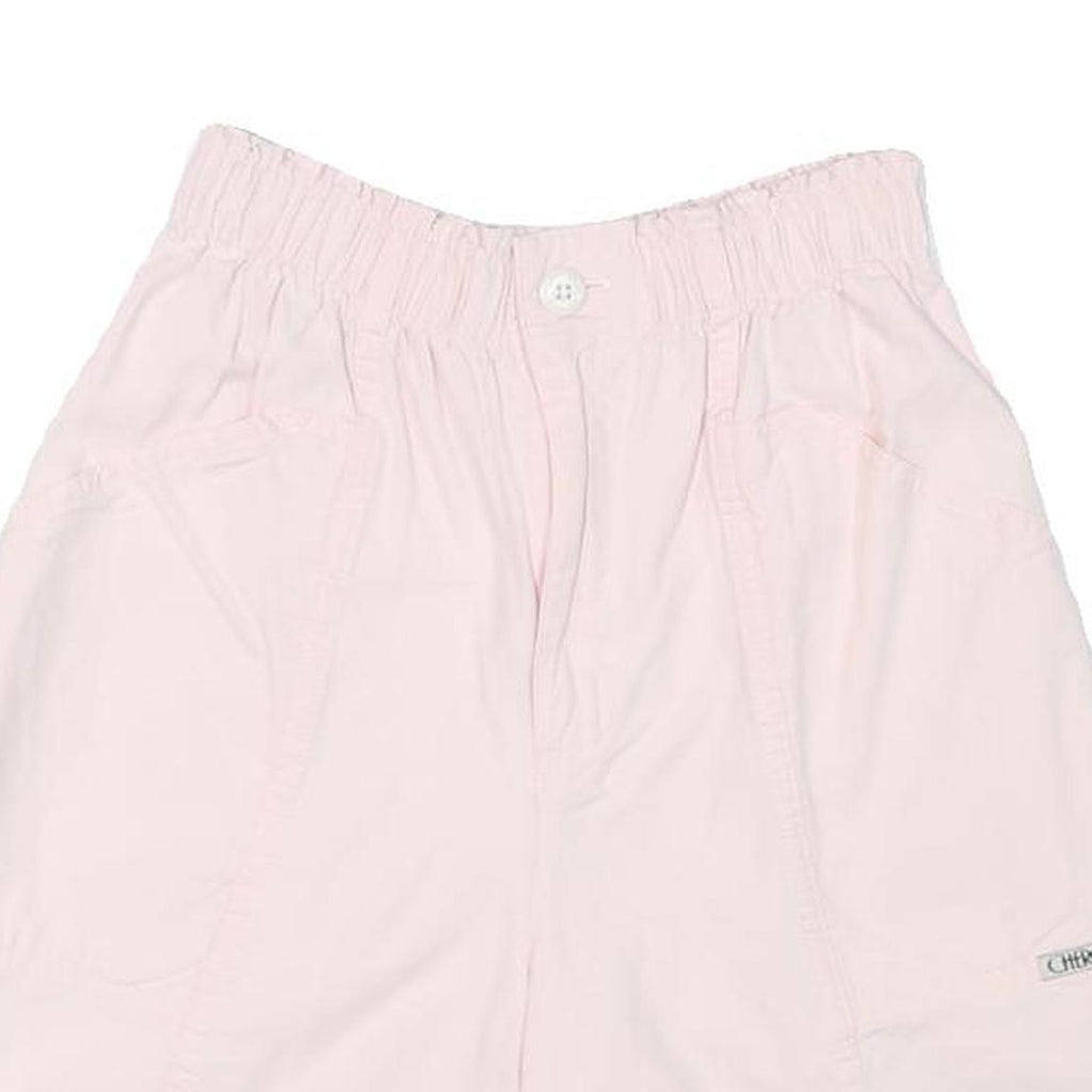 CHEROKEE Womens Shorts Pink Casual Plain XXS W23 Lightweight Cotton