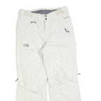 THE NORTH FACE Womens Polyester Blend White Regular Fit Trousers W30 L28 Outdoor