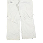 THE NORTH FACE Womens Polyester Blend White Regular Fit Trousers W30 L28 Outdoor