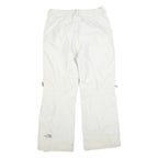 THE NORTH FACE Womens Polyester Blend White Regular Fit Trousers W30 L28 Outdoor