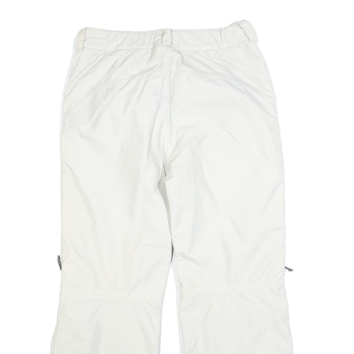 THE NORTH FACE Womens Polyester Blend White Regular Fit Trousers W30 L28 Outdoor