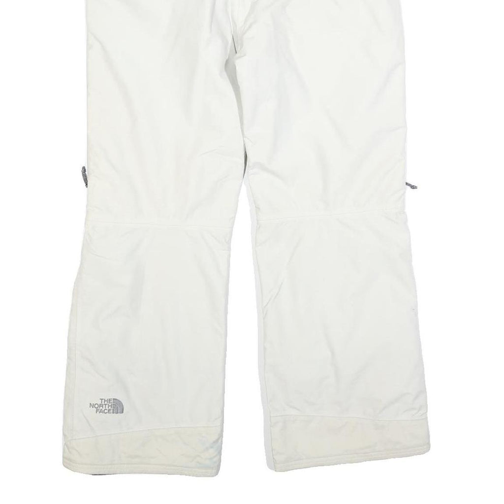 THE NORTH FACE Womens Polyester Blend White Regular Fit Trousers W30 L28 Outdoor