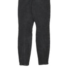 GUESS Womens Slim Black Denim Jeans W23 L26 Stretch Cotton Blend Zip Fastening