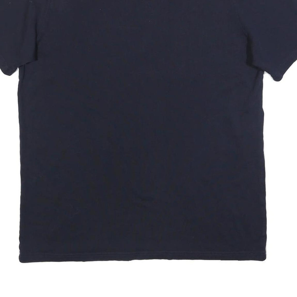 ADIDAS Mens Black Graphic T-Shirt L Short Sleeve Crew Neck Cotton Logo