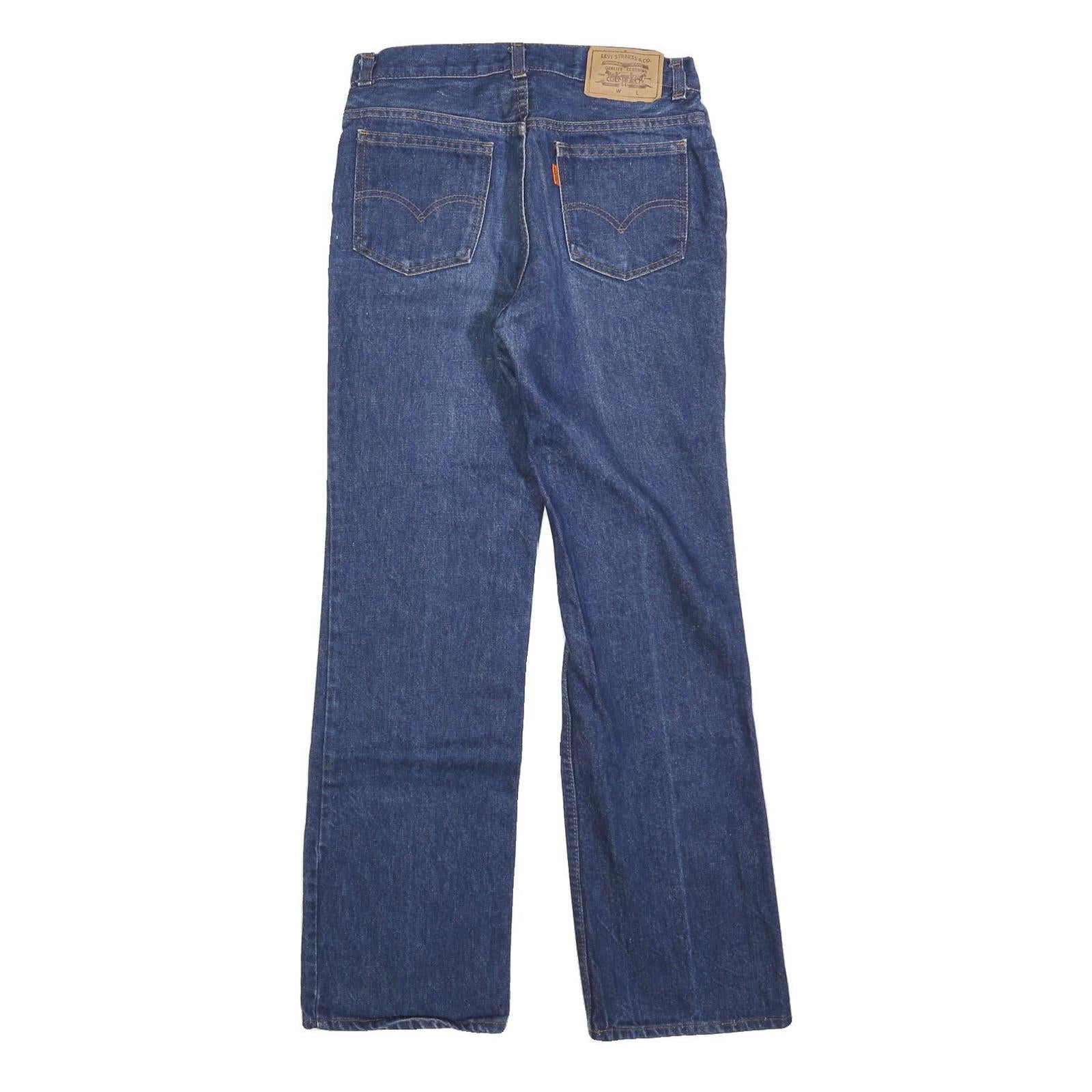 LEVI'S Womens Jeans Blue Regular Straight Denim Medium W28 L29 Classic Fit