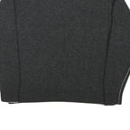 LACOSTE Mens Charcoal Plain Wool Jumper Crew Neck Basic Knit XS