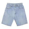 WRANGLER Mens Shorts Blue Denim Casual L W34 Classic Fit Relaxed