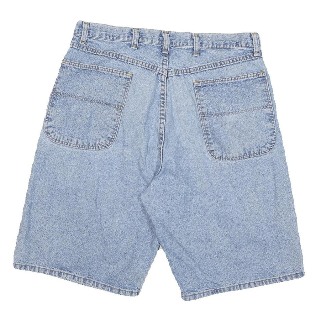 WRANGLER Mens Shorts Blue Denim Casual L W34 Classic Fit Relaxed