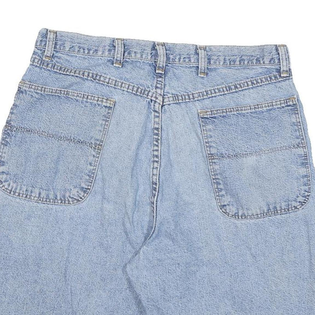 WRANGLER Mens Shorts Blue Denim Casual L W34 Classic Fit Relaxed