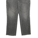 DICKIES Womens Jeans Grey Relaxed Straight Denim Medium W38 L30 Classic Workwear