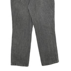 DICKIES Womens Jeans Grey Relaxed Straight Denim Medium W38 L30 Classic Workwear