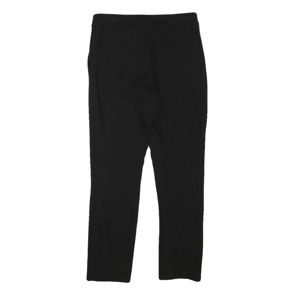 BODEN Mens Black Slim Zip Trousers W27 L24 Smart Casual Workwear