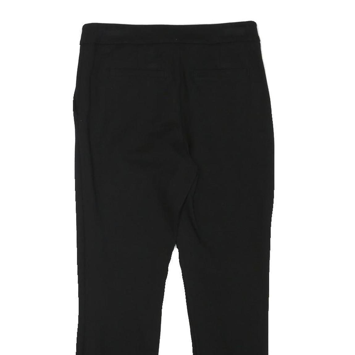 BODEN Mens Black Slim Zip Trousers W27 L24 Smart Casual Workwear