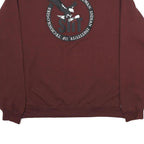 CHAMPION Mens Maroon Saskatchewan Indian Institute Sweatshirt Crew Neck XL