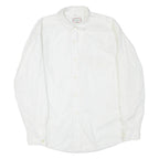 OLIVER GRANT Womens Shirt White Collared Long Sleeve M