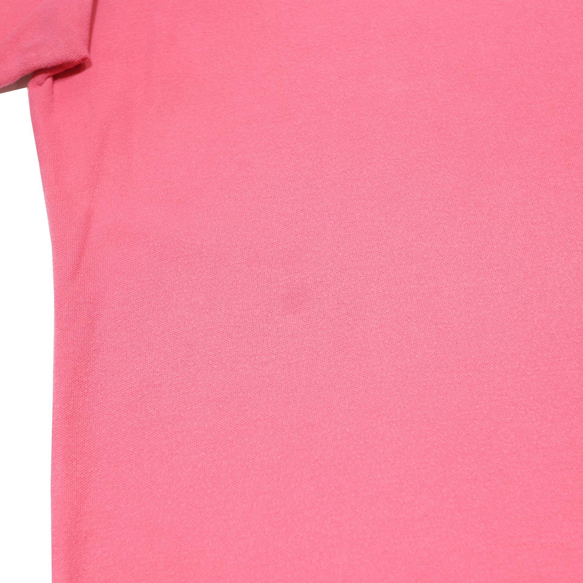 FILA Mens Pink Short Sleeve Plain L Polo Shirt Cotton Casual Summer