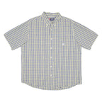 CHAPS Mens Shirt Yellow Check XL