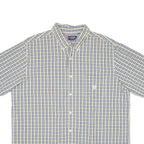 CHAPS Mens Shirt Yellow Check XL