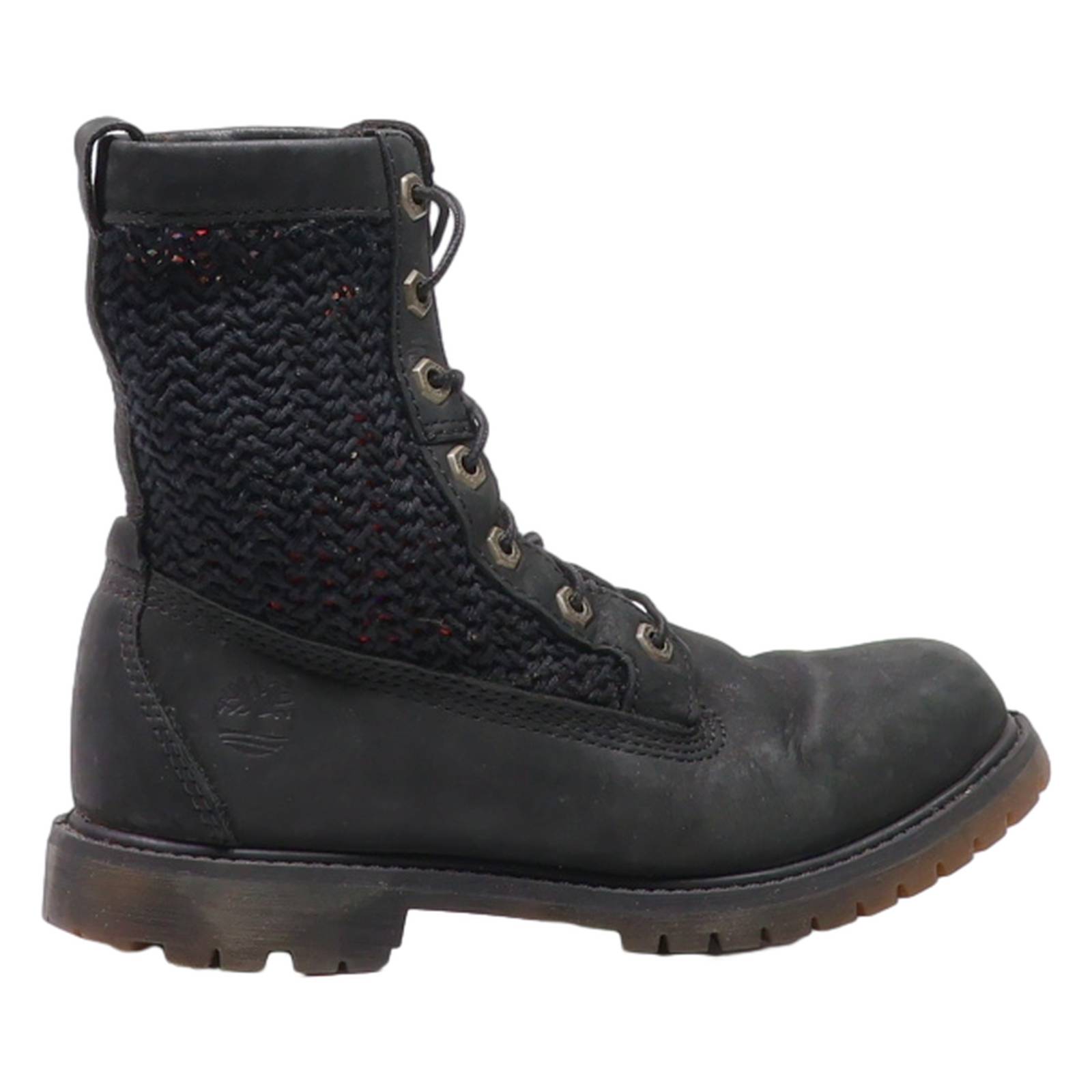 TIMBERLAND Lace-Up Boots Black Synthetic Womens UK 4