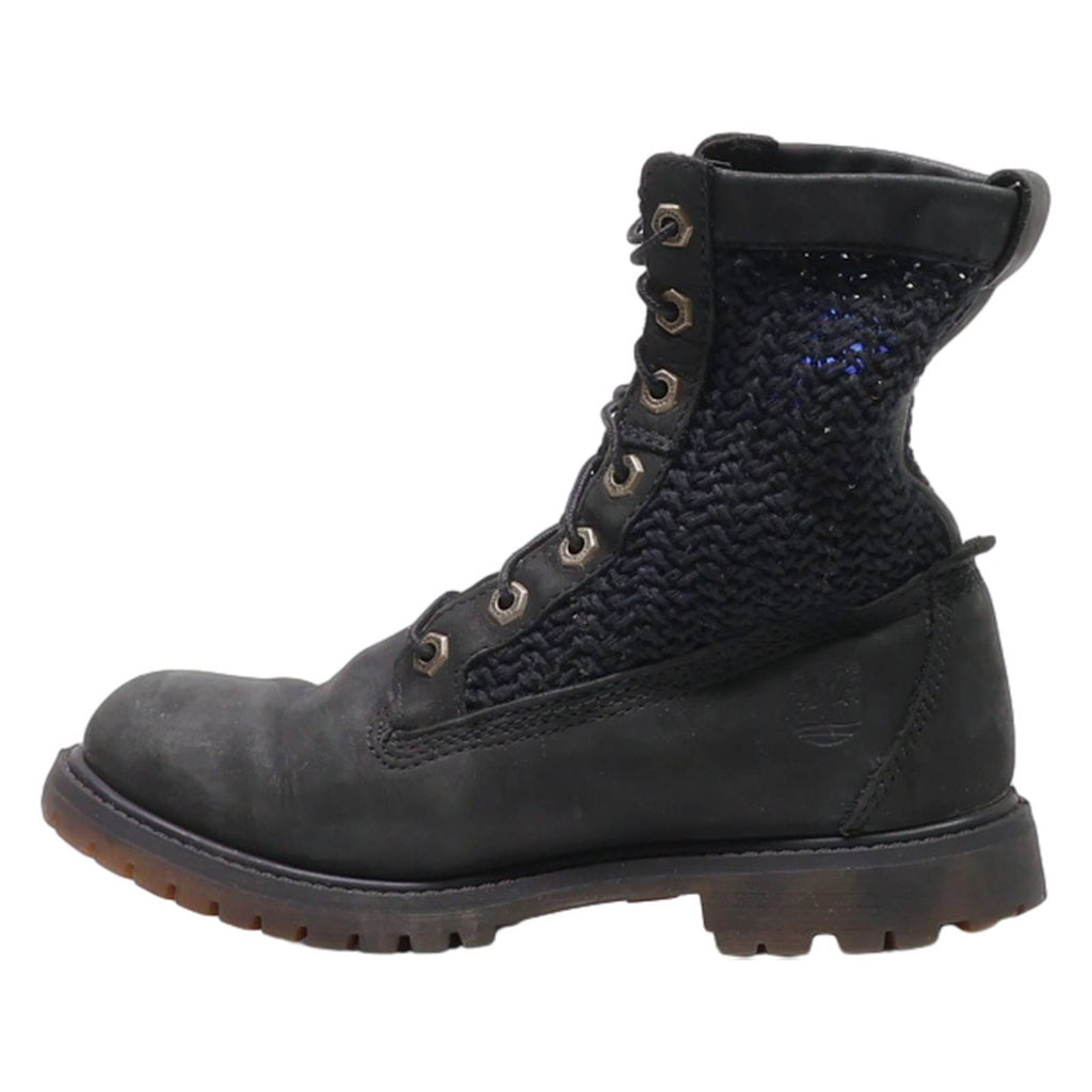TIMBERLAND Lace-Up Boots Black Synthetic Womens UK 4