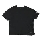 TRUE RELIGION Mens Black Graphic T-Shirt XL Short Sleeve Crew Neck Cotton Blend