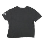 TRUE RELIGION Mens Black Graphic T-Shirt XL Short Sleeve Crew Neck Cotton Blend