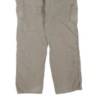 CARHARTT Mens Cotton Blend Beige Regular Fit Straight Trousers W36 L32 Workwear