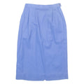 PENDLETON Womens Pencil Skirt Blue Midi Wool XXS