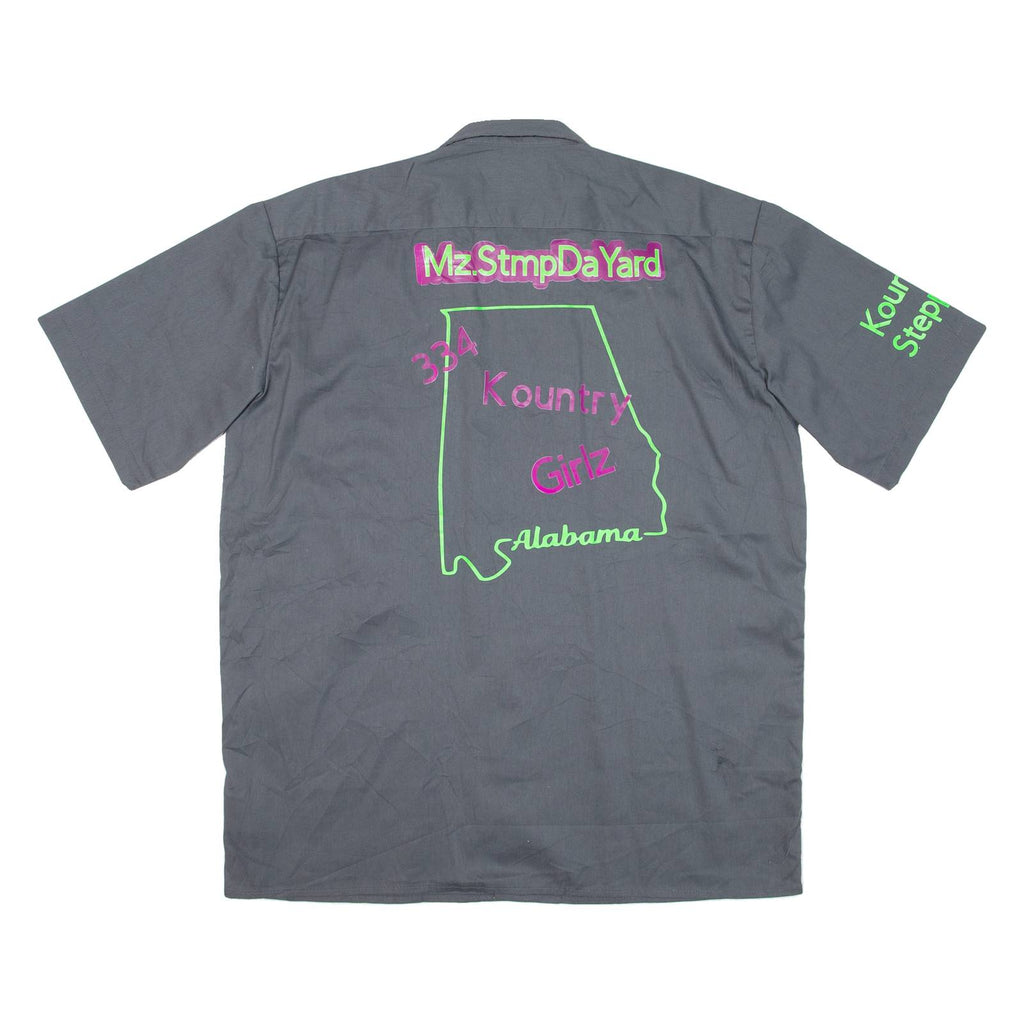 DICKIES Mens Worker Shirt Grey L