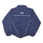 VIEW FROM Mens Navy Blue Track Jacket M Polyester Blend Zip Athletic Sportswear
