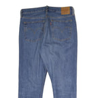 LEVI'S 501S Mens Jeans Blue Regular Straight Denim Medium W32 L25 Classic Fit