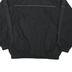 PUMA Mens Black Sports Zip Jacket M Polyester Blend Plain Athletic Activewear