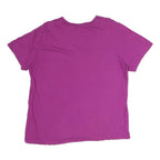 NIKE Mens Purple Graphic T-Shirt M Short Sleeve Crew Neck Cotton Casual