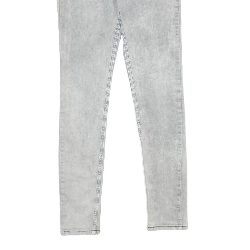 LEVI'S Womens Slim Skinny Denim Light Blue Jeans W27 L32 Slim Fit Zip Closure