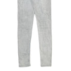 LEVI'S Womens Slim Skinny Denim Light Blue Jeans W27 L32 Slim Fit Zip Closure