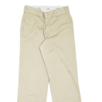 DICKIES 874 Workwear Mens Trousers Beige Regular Straight W28 L30