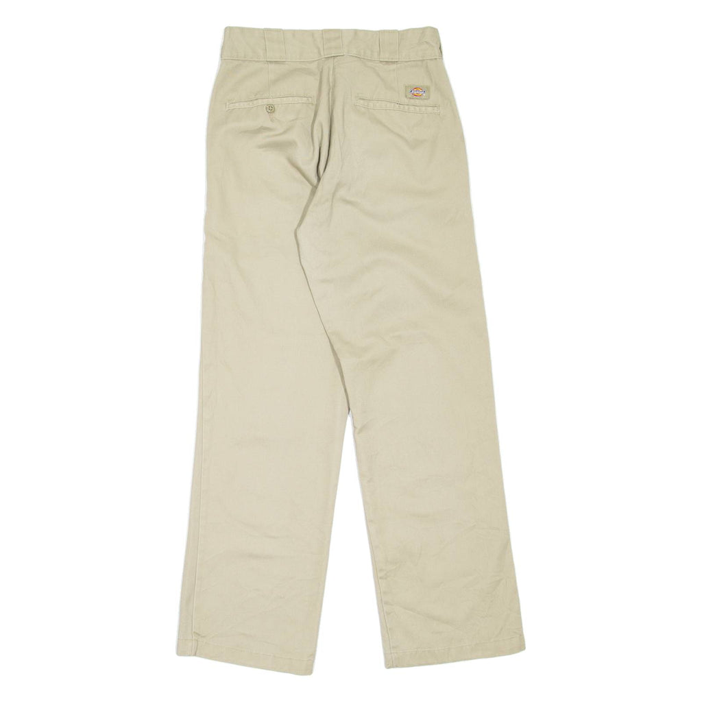 DICKIES 874 Workwear Mens Trousers Beige Regular Straight W28 L30