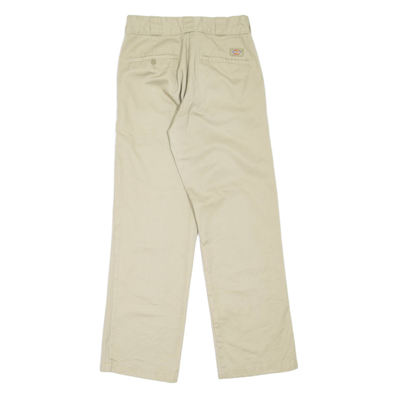 DICKIES 874 Workwear Mens Trousers Beige Regular Straight W28 L30