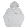 Mens Grey U.S. Navy Pullover Hoodie S Cotton Blend Military Style