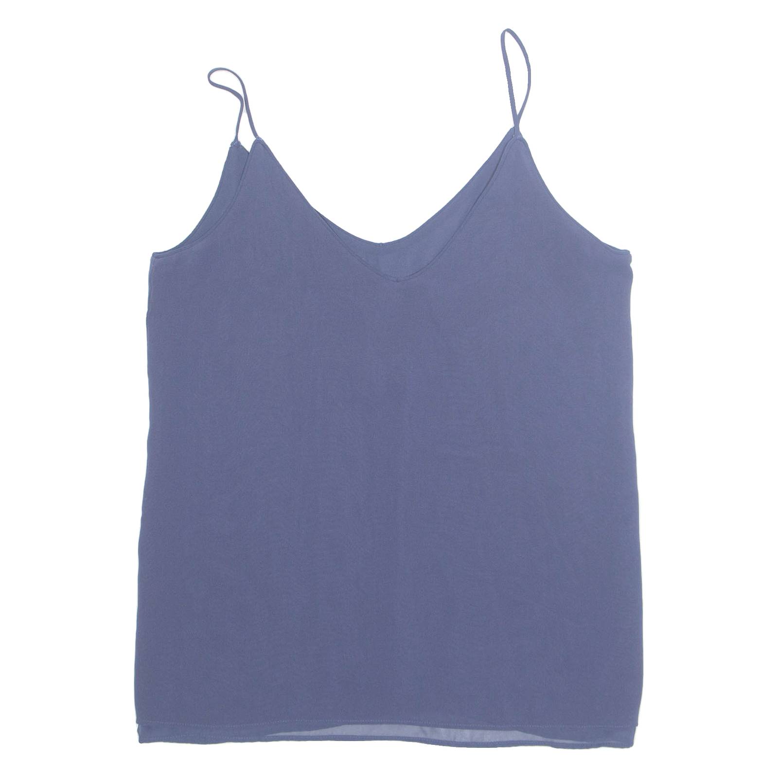 ZARA Womens Vest Blue Sleeveless XS